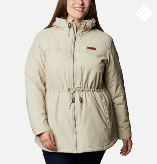 Columbia Chatfield Hill Jakke Dame Khaki | Plus Size 96480F